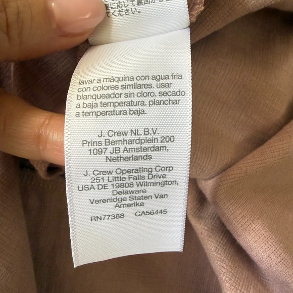 Madewell Faux Wrap Dress Mauve Pink Short Sleeve Size M Spring Summer - Picture 10 of 10